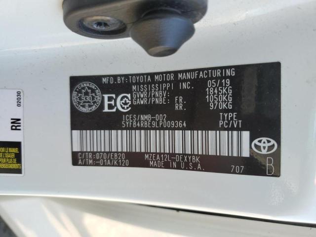 2020 TOYOTA COROLLA SE  