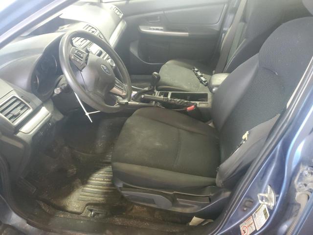  SUBARU IMPREZA 2016 Blue