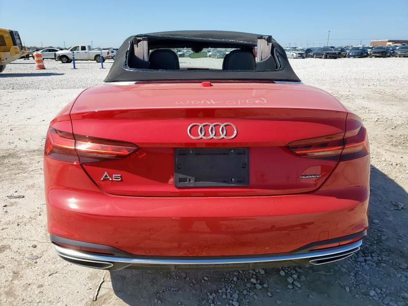  AUDI A5 2022 Red