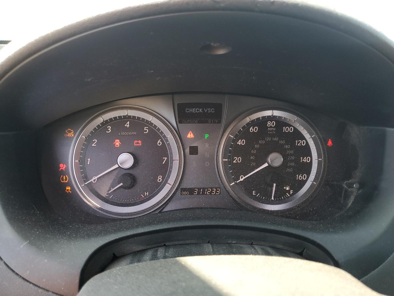 2007 Lexus Es 350 VIN: JTHBJ46G272090041 Lot: 62953605