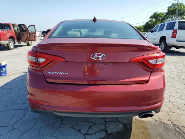  HYUNDAI SONATA 2016 Red