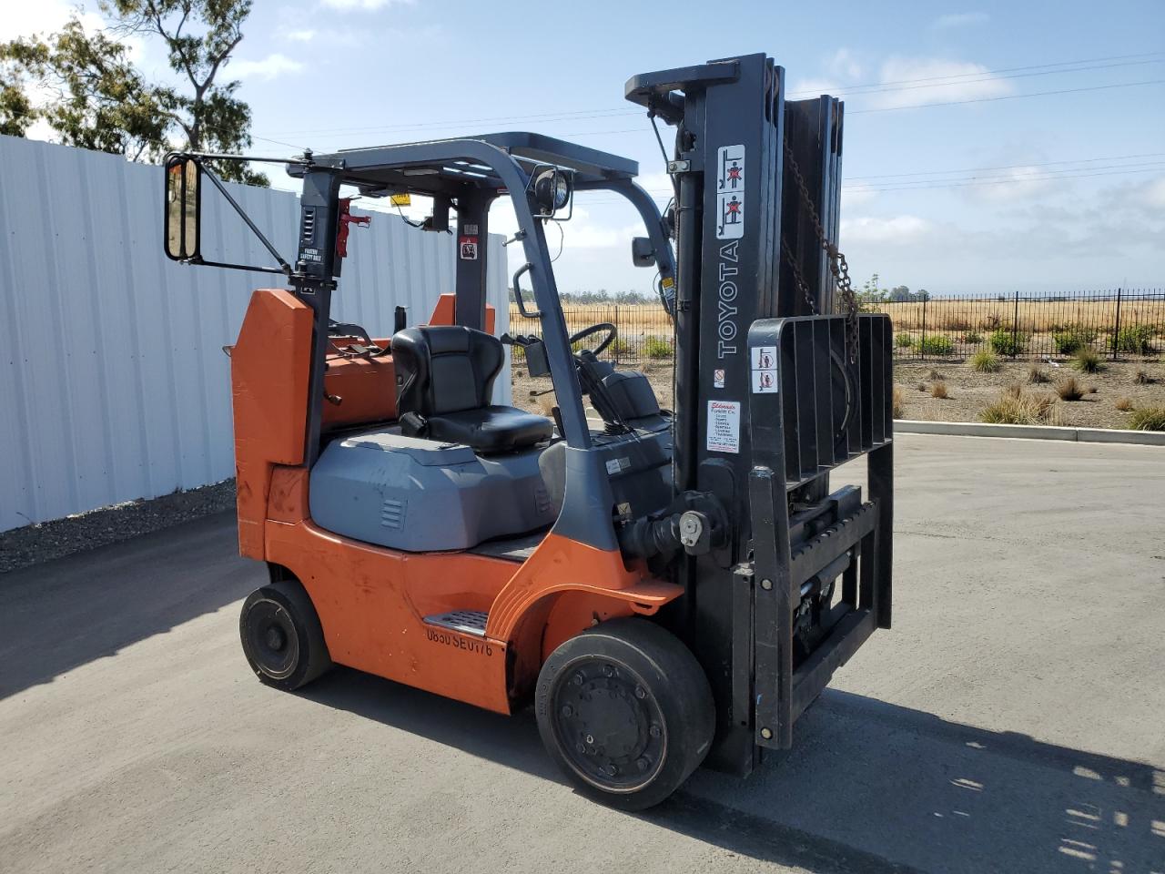 American Canyon, CA에서 판매 중인 2005 Toyota Forklift - Side