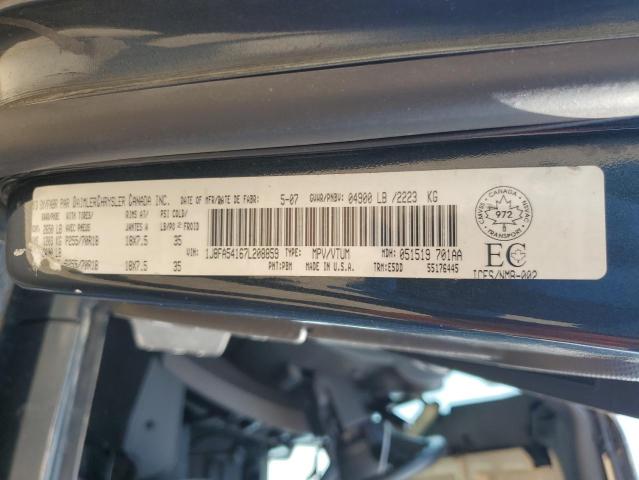 2007 JEEP WRANGLER SAHARA  