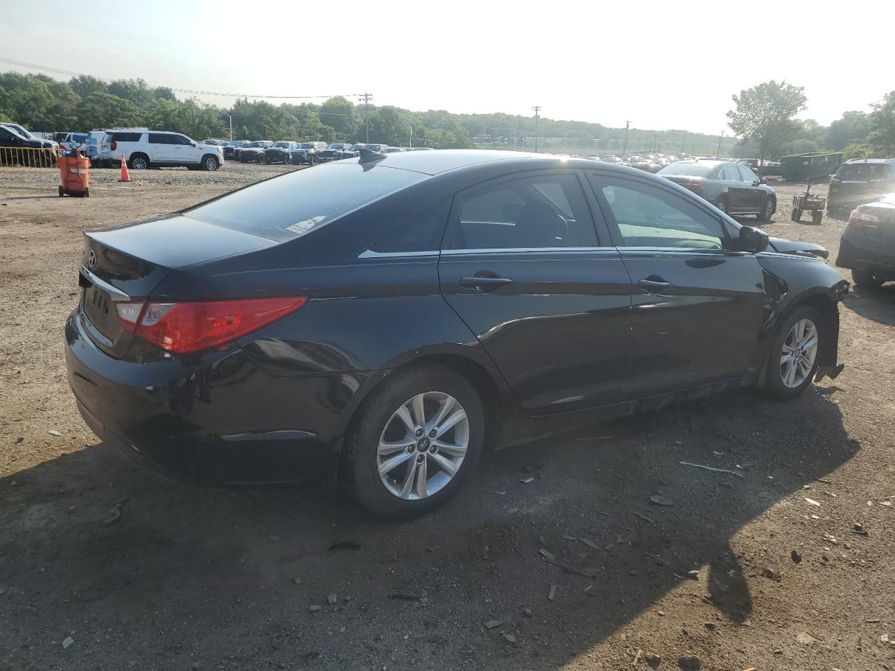 HYUNDAI SONATA 2013 VIN 5NPEB4AC4DH766001 zdjęcie 3