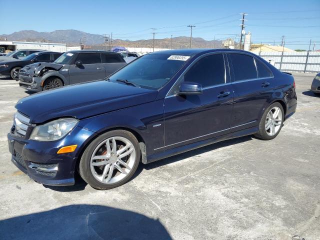  MERCEDES-BENZ C-CLASS 2012 Granatowy