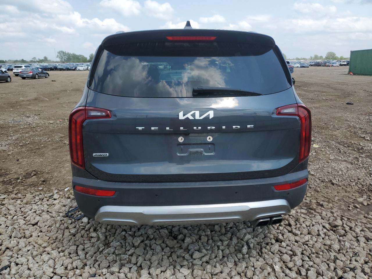 2022 Kia Telluride S VIN: 5XYP6DHC4NG274502 Lot: 59683155