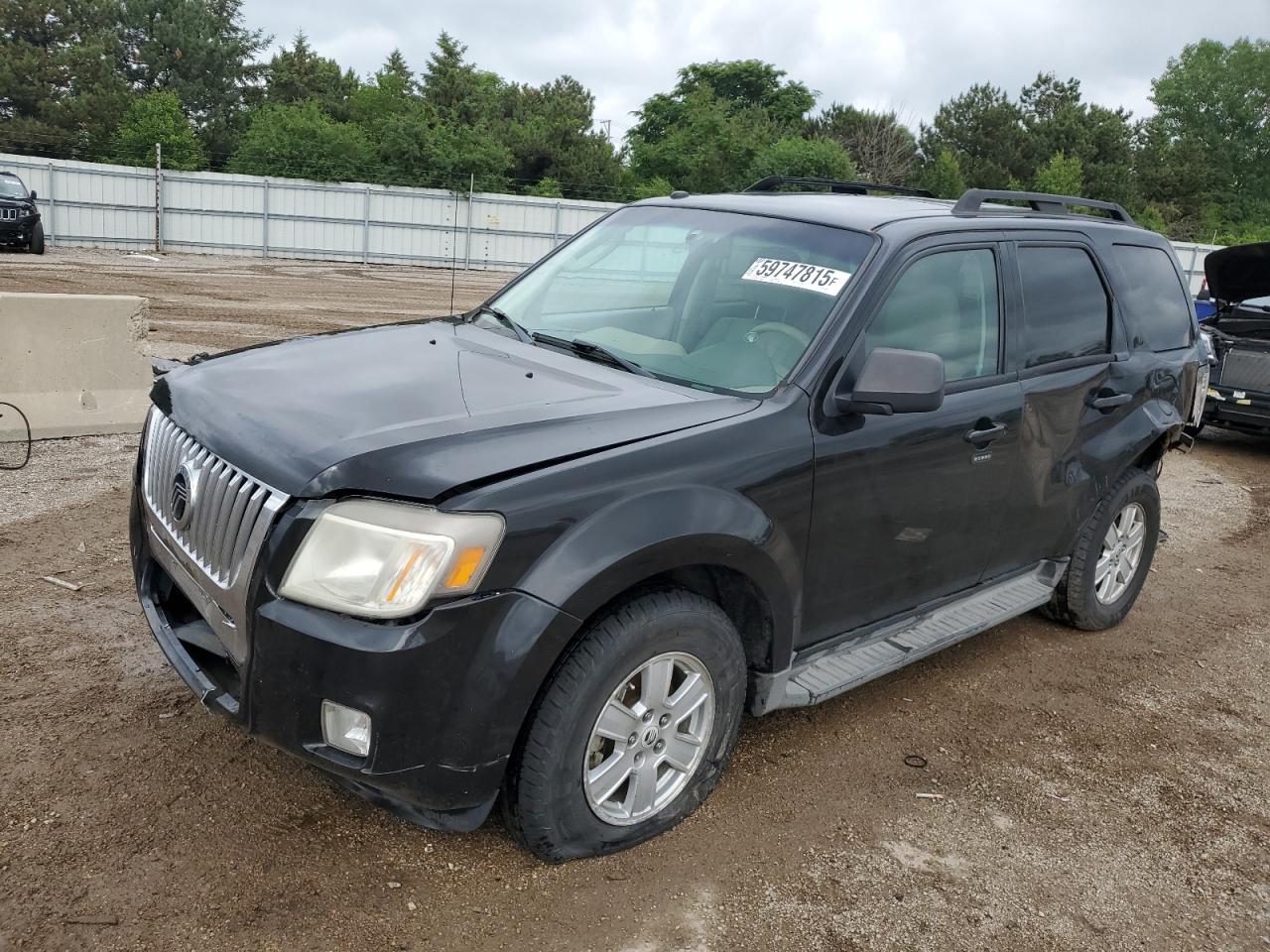 2011 Mercury Mariner de vânzare în Elgin, IL - Side