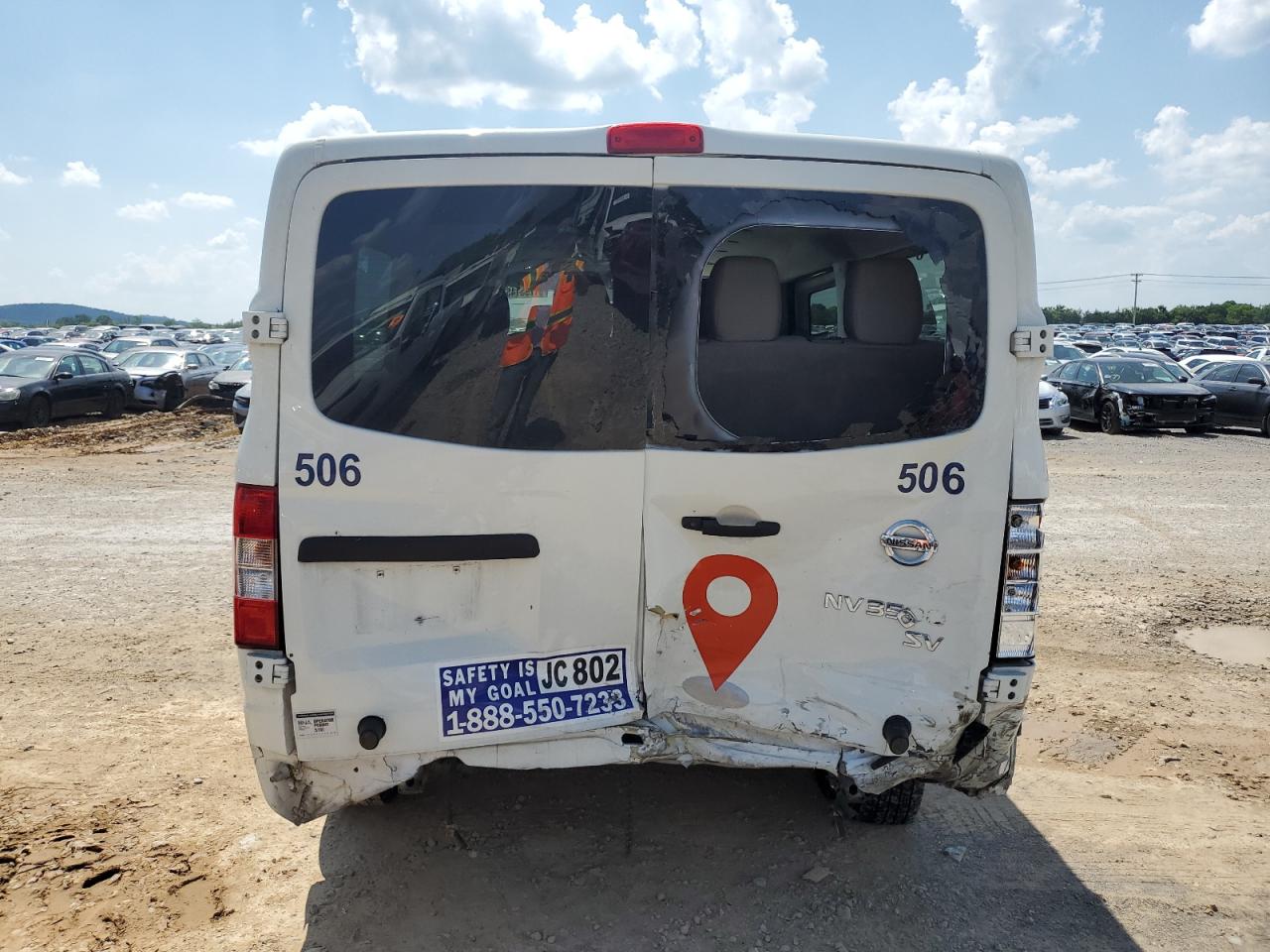 2020 Nissan Nv 3500 VIN: 5BZBF0AAXLN851342 Lot: 61793145