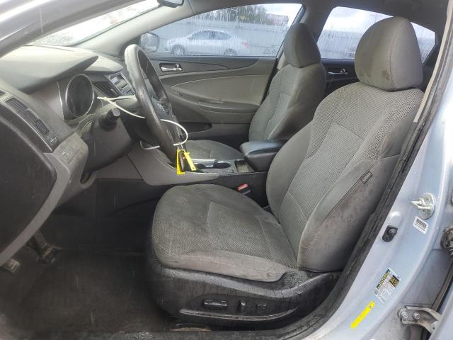  HYUNDAI SONATA 2014 Granatowy