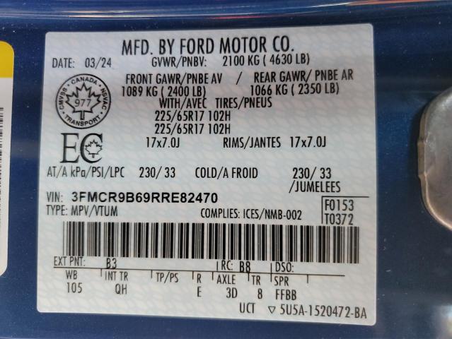 2024 FORD BRONCO SPORT BIG BEND  