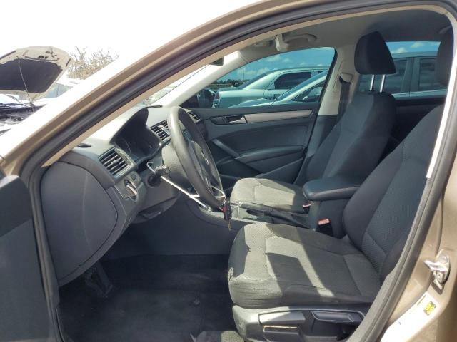 Sedans VOLKSWAGEN PASSAT 2015 tan
