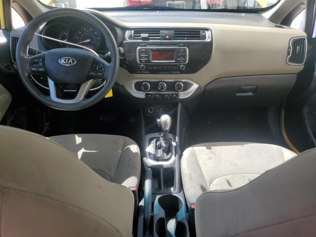  KIA RIO 2016 Żółty