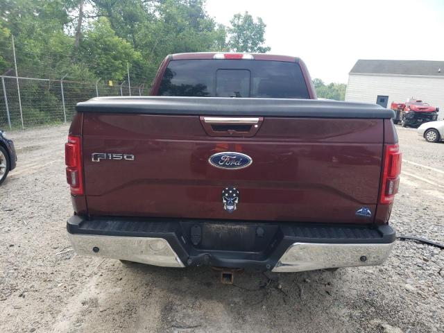  FORD F-150 2016 Красный
