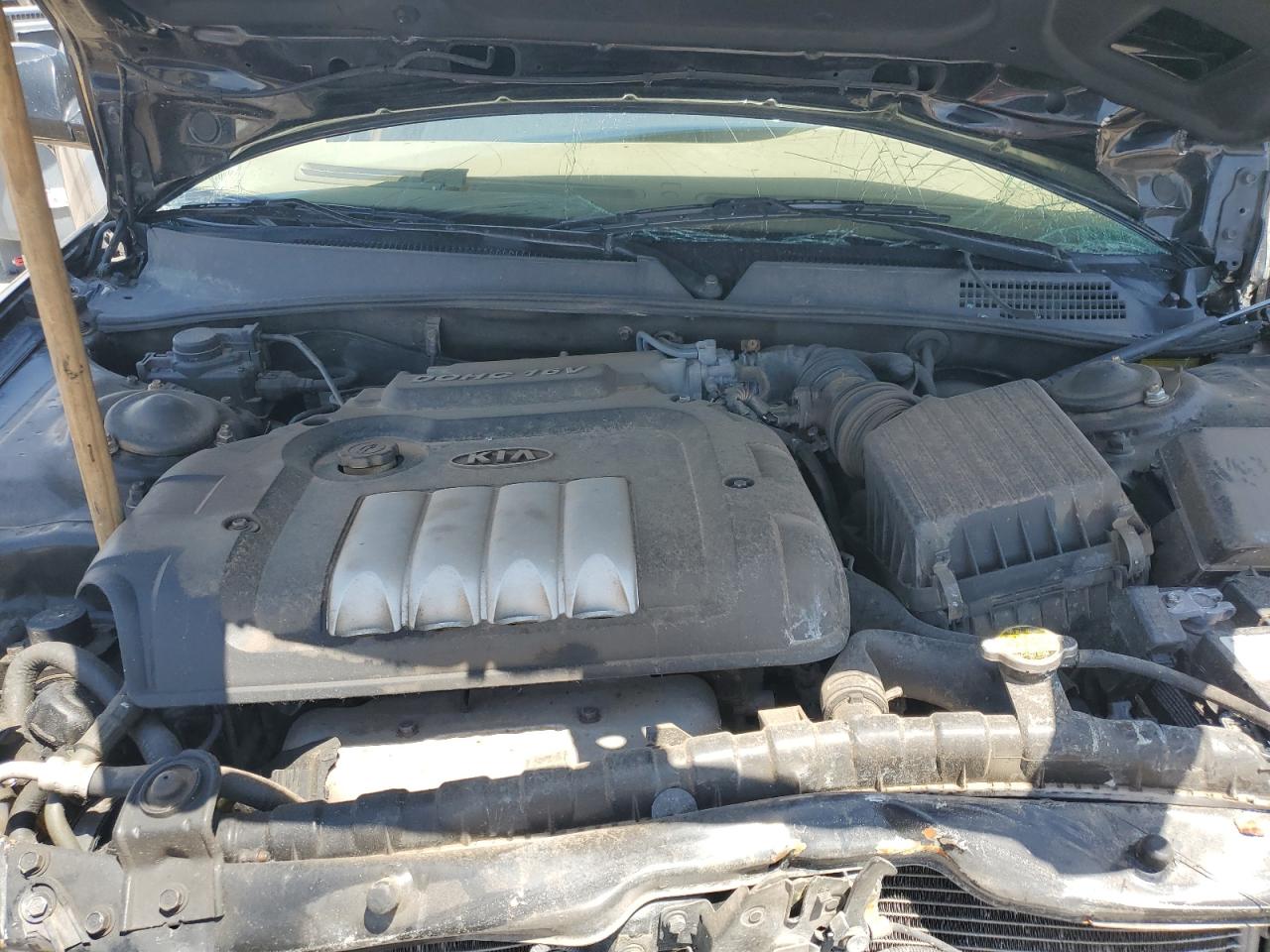 2006 Kia Optima Lx VIN: KNAGD126865452524 Lot: 59813015