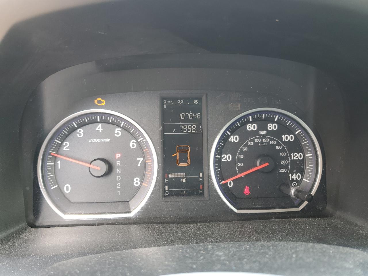 2008 Honda Cr-V Lx VIN: JHLRE483X8C033082 Lot: 62563305