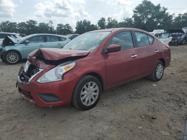  NISSAN VERSA 2017 Red