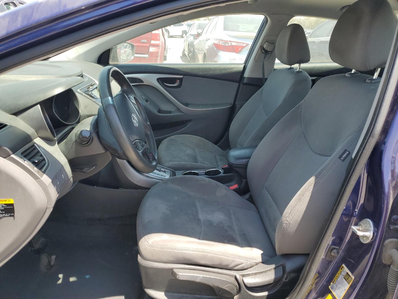 HYUNDAI ELANTRA 2013 VIN 5NPDH4AE6DH202779 zdjęcie 7