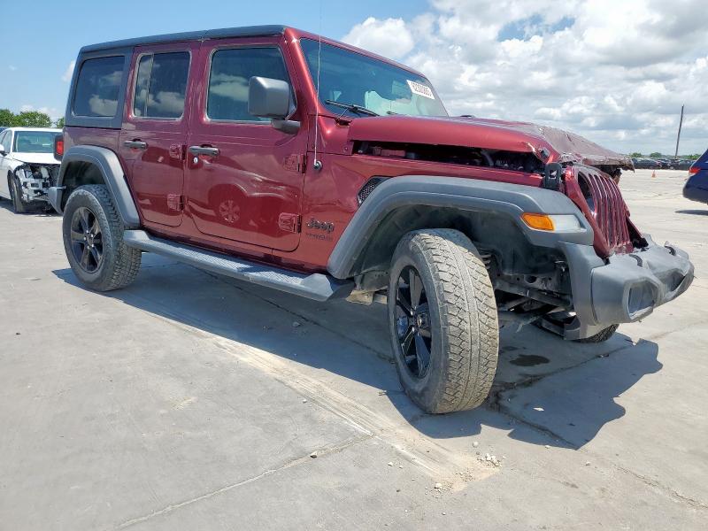  JEEP WRANGLER 2021 Maroon