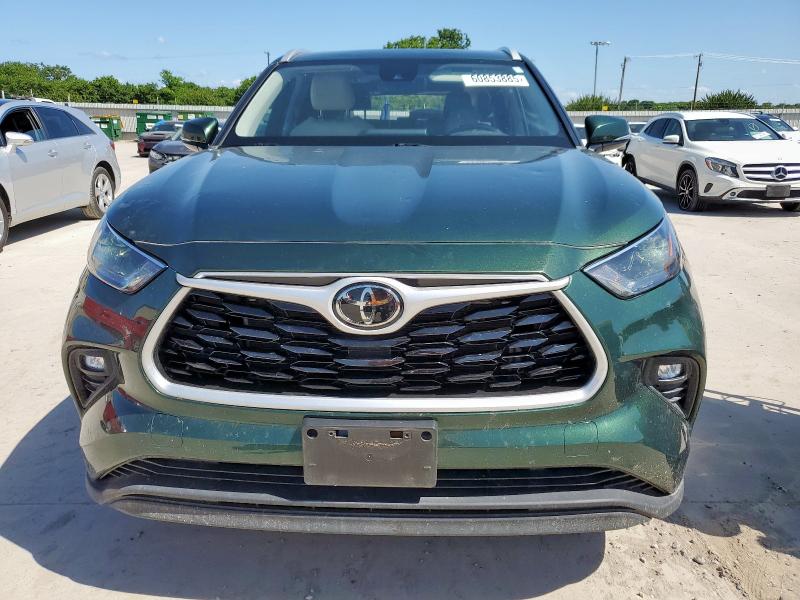  TOYOTA HIGHLANDER 2023 Зеленый