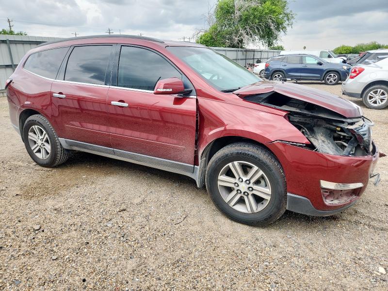  CHEVROLET TRAVERSE 2017 Bordowy