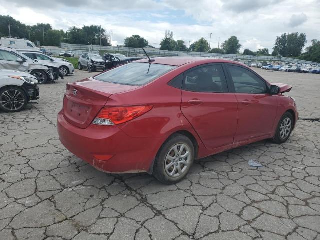 Sedans HYUNDAI ACCENT 2014 Red