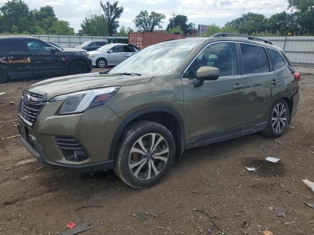  SUBARU FORESTER 2022 Зеленый