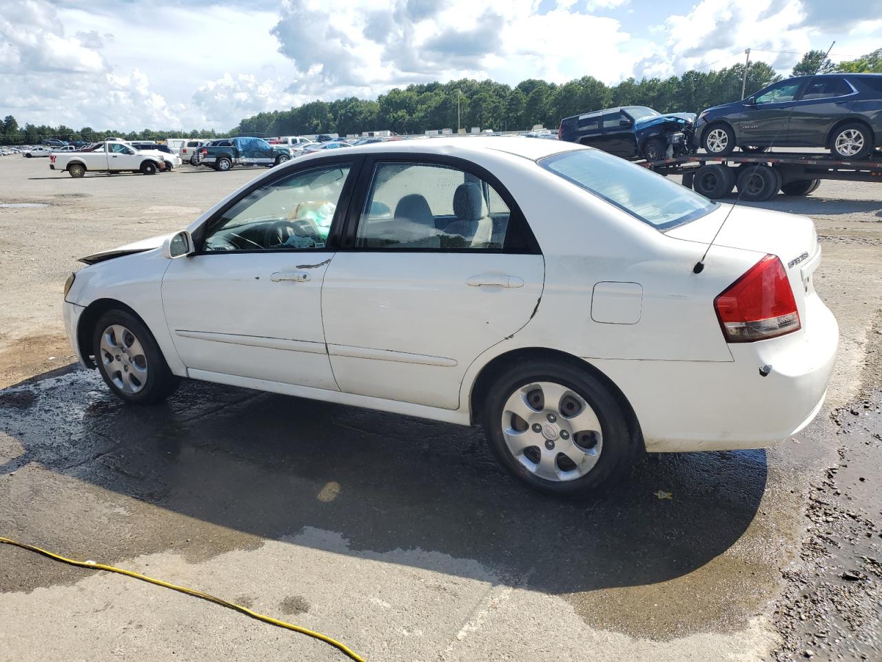 2008 Kia Spectra Ex VIN: KNAFE121285556006 Lot: 62515245