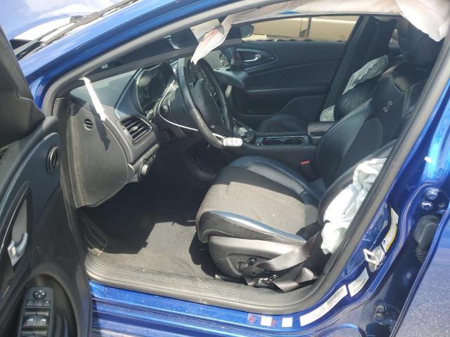  CHRYSLER 200 2015 Blue