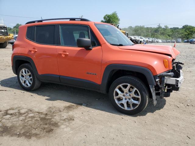  JEEP RENEGADE 2018 Pomarańczowy