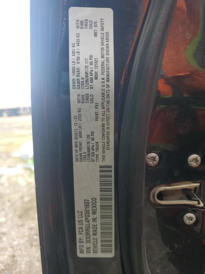 RAM 3500 2023 VIN 3C63RRGL4PG501607 фото 12