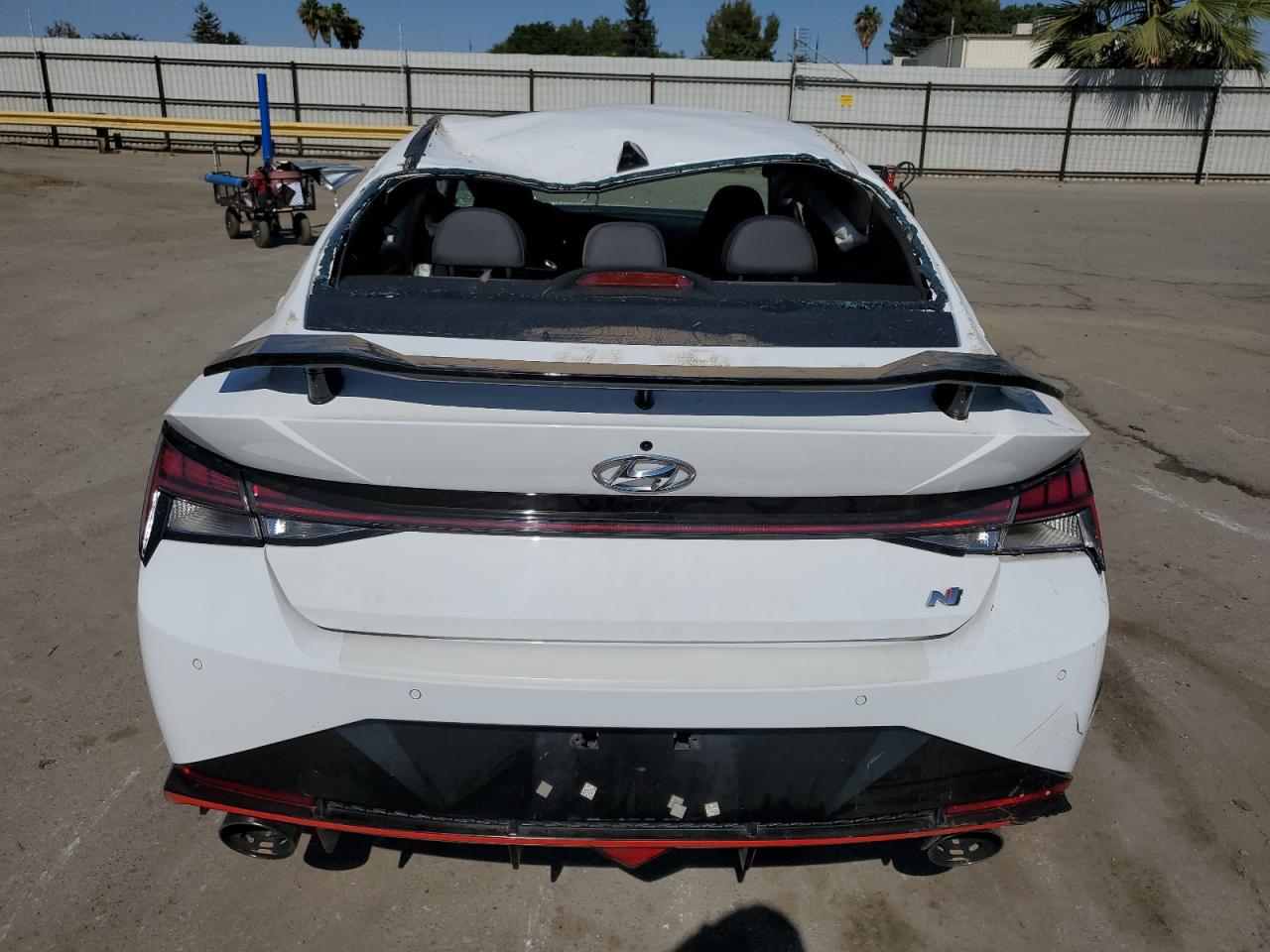 2022 Hyundai Elantra N VIN: KMHLW4AK6NU004844 Lot: 62419495
