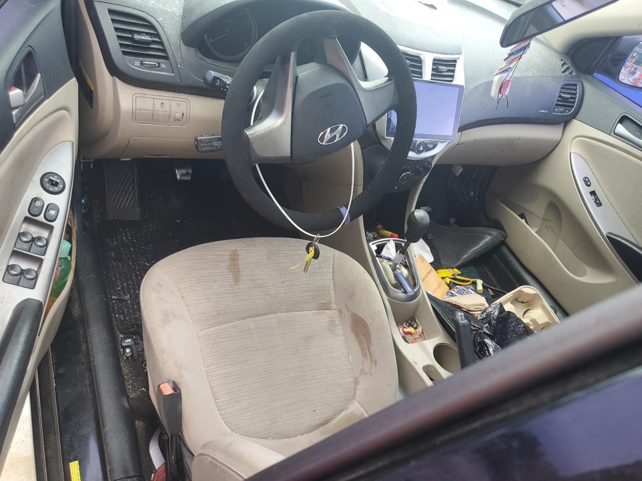 2016 Hyundai Accent Se VIN: KMHCT4AE0GU048375 Lot: 61570425