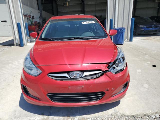  HYUNDAI ACCENT 2014 Czerwony