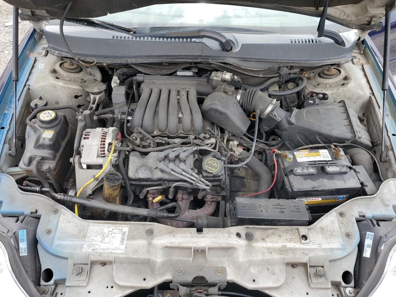 2003 Mercury Sable Gs VIN: 1MEFM50U83G602556 Lot: 61019515