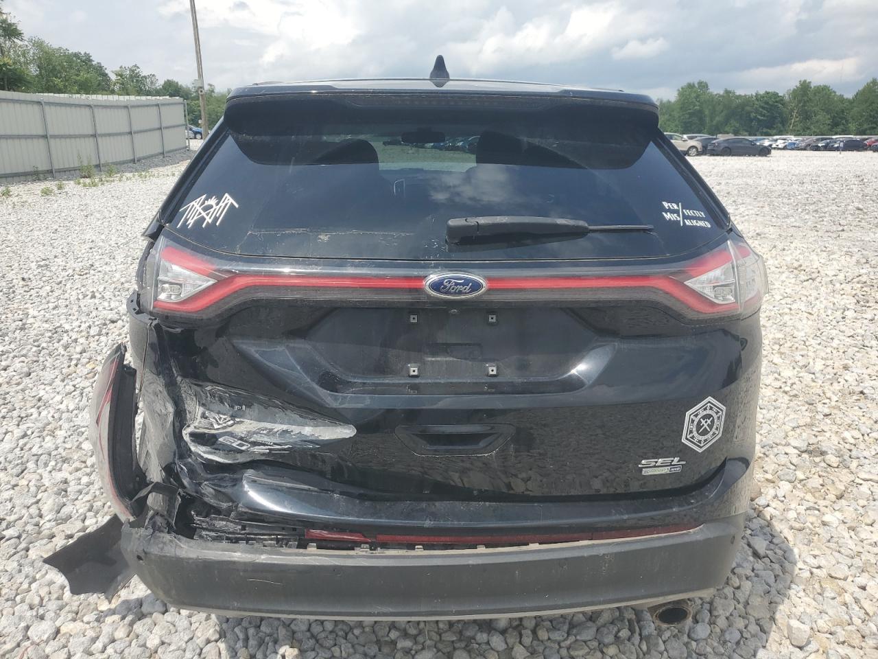 2017 Ford Edge Sel VIN: 2FMPK4J97HBC48121 Lot: 61274255