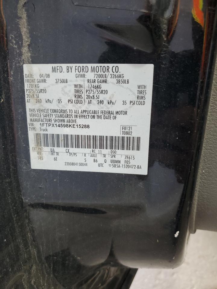 FORD All Models 2008 VIN 1FTPX14598KE15288 zdjęcie 12