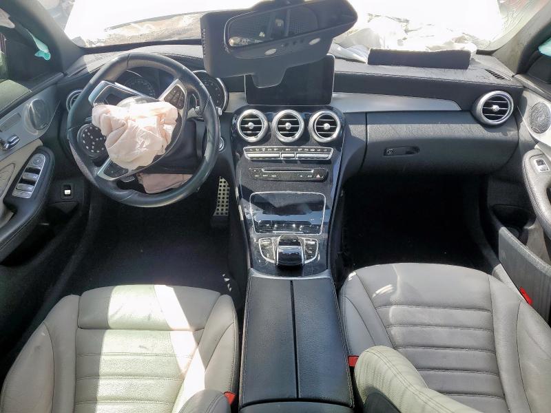 Sedans MERCEDES-BENZ C-CLASS 2015 Biały