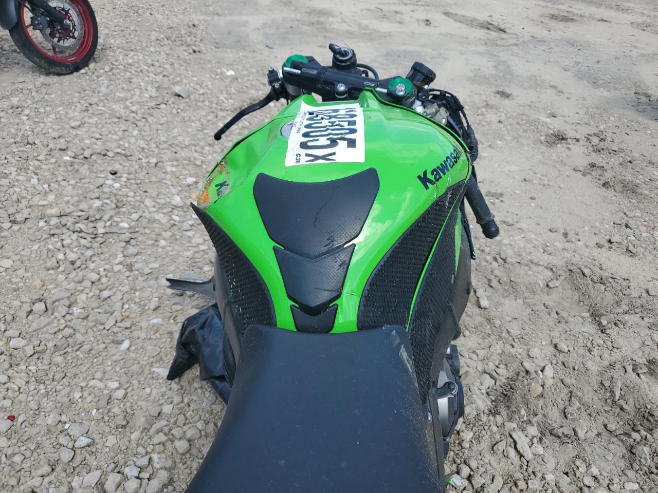 真人F161×5 2018 Kawasaki Ninja ZX-10R at FL - Midway, Copart lot