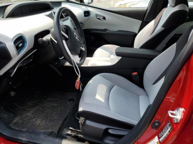  TOYOTA PRIUS 2018 Красный