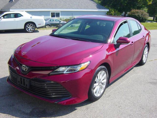  TOYOTA CAMRY 2018 Burgundy