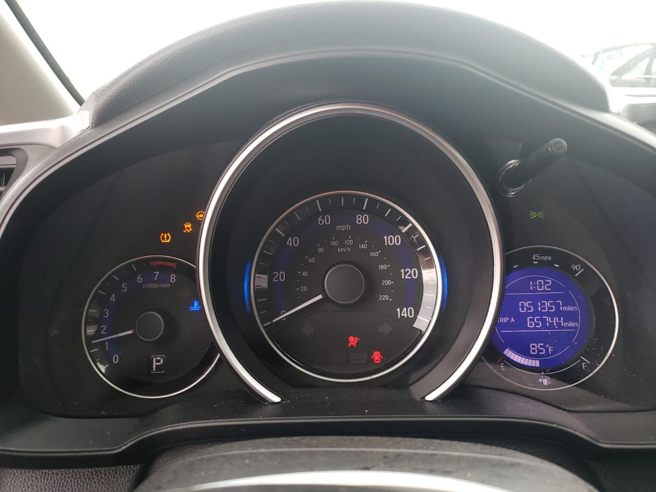 2019 Honda Fit Lx VIN: 3HGGK5H45KM725852 Lot: 61031615
