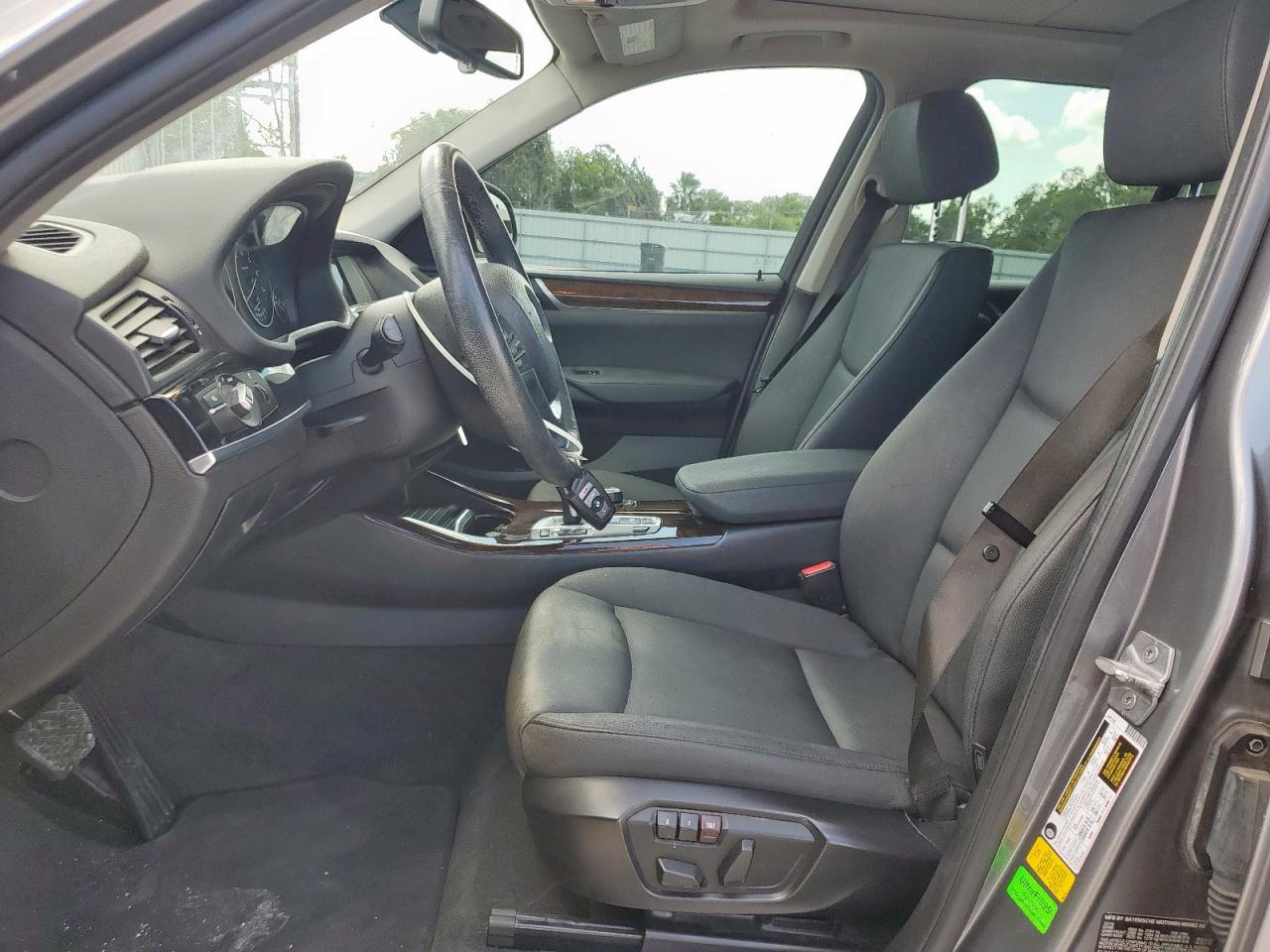 BMW X3 2017 VIN 5UXWZ7C39H0V89204 zdjęcie 7
