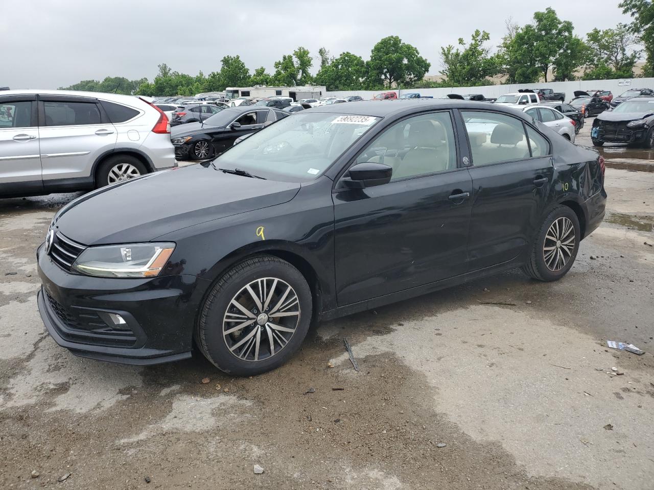 2018 Volkswagen Jetta Se на продаже в Bridgeton, MO - Top/Roof