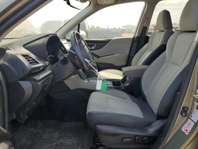  SUBARU FORESTER 2019 Зеленый