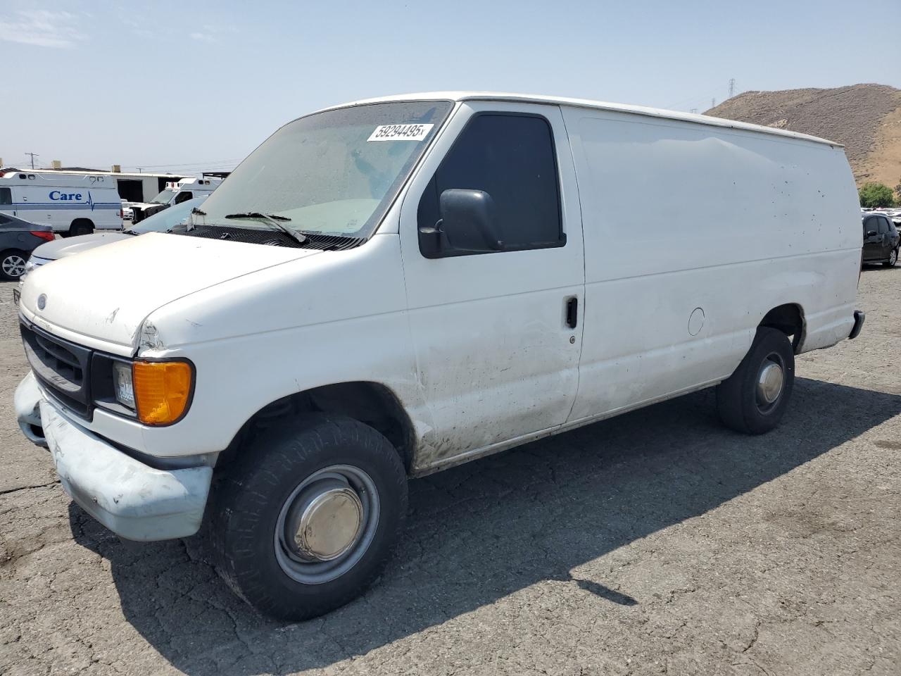2002 Ford Econoline E250 Van for Sale in Colton, CA - Front End