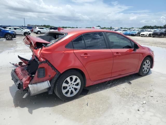  TOYOTA COROLLA 2021 Czerwony