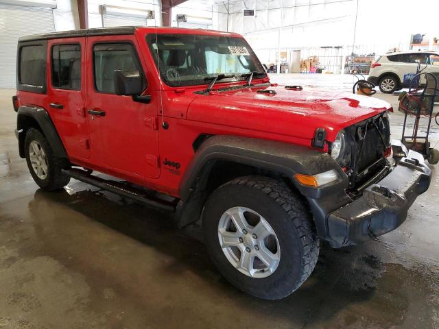  JEEP WRANGLER 2021 Красный