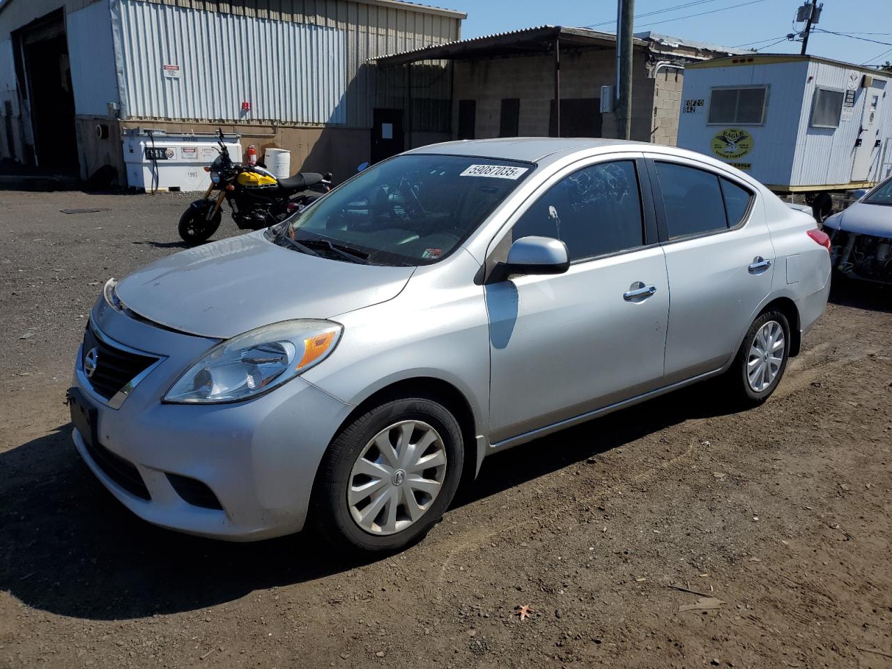2013 Nissan Versa S на продаже в New Britain, CT - Front End