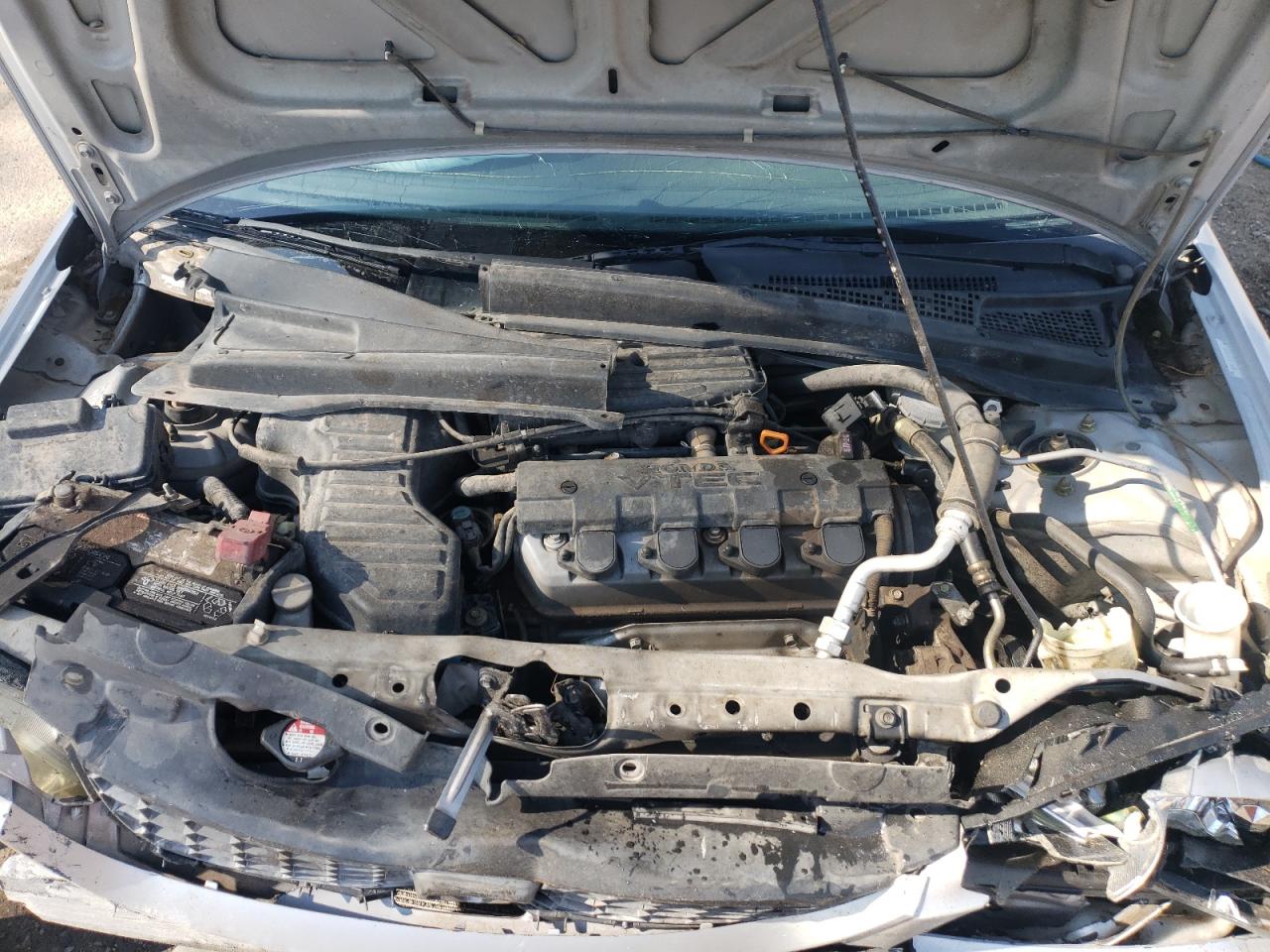 2004 Honda Civic Hx VIN: 1HGEM21714L042846 Lot: 61410905