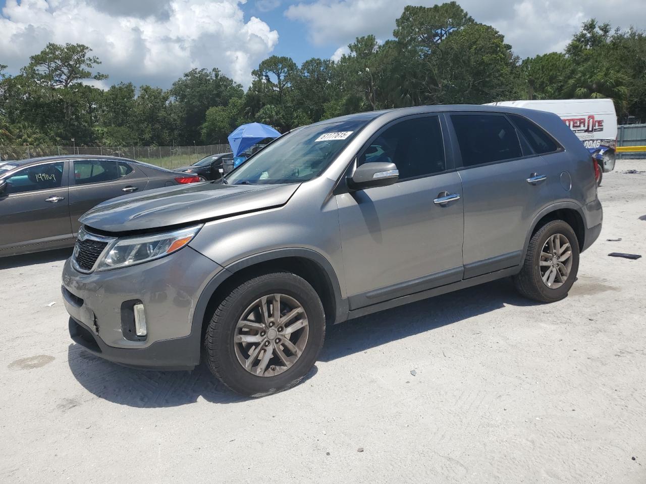 2015 Kia Sorento Lx 2.4L na sprzedaż w Fort Pierce, FL - Front End